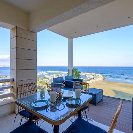 Lazuli Sea View Beachfront Ap 254 Lárnaca Exterior foto