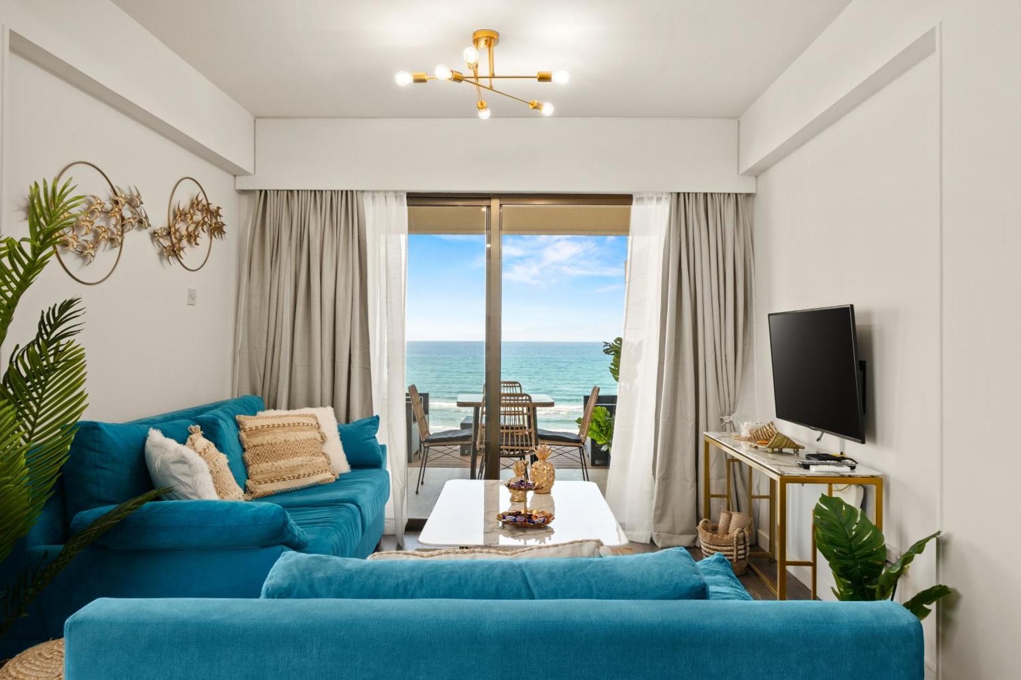 Lazuli Sea View Beachfront Ap 254 Lárnaca Exterior foto