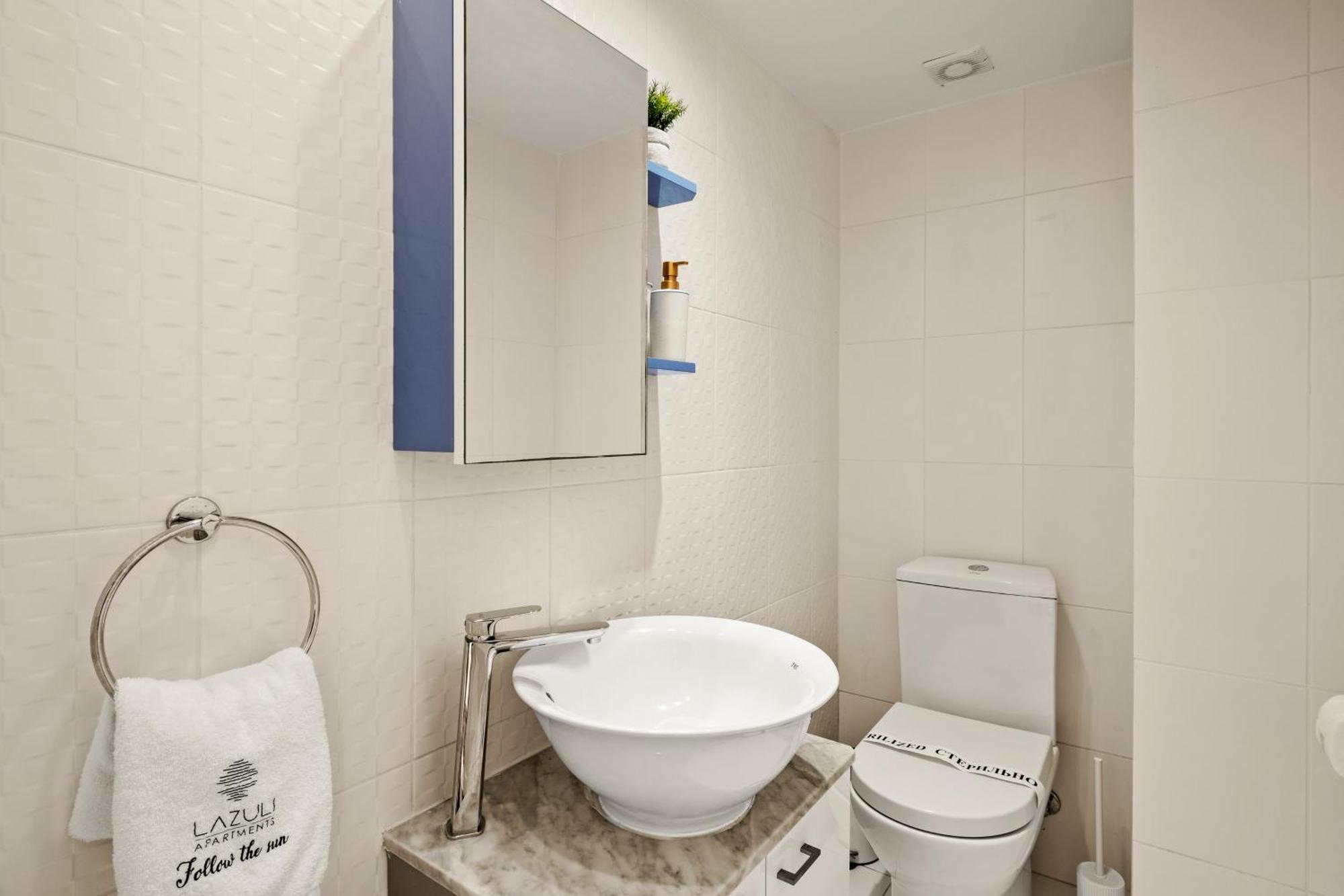 Lazuli Sea View Beachfront Ap 254 Lárnaca Exterior foto