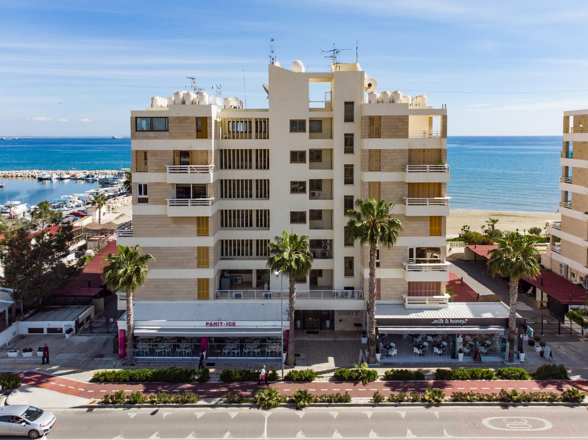 Lazuli Sea View Beachfront Ap 254 Lárnaca Exterior foto